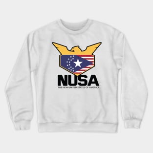 N.U.S.A. CP2077 Black Crewneck Sweatshirt